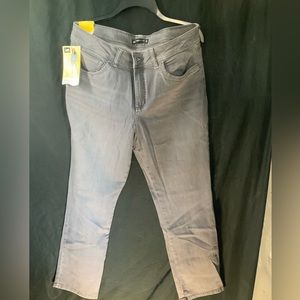 Women Lee Perfect Fit Jeans Size 14 Medium Stretch Straight Leg